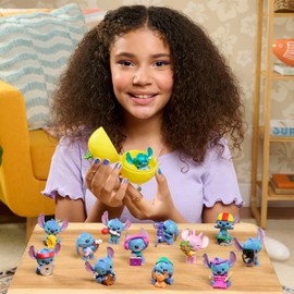 Just Play Stitch Collectible Mini Figure Capsule Series 5, Kids Toys for Ages 3 Up