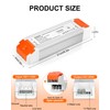 VEURCHY 24V Dimmable LED Driver, 60 Watt Dimmable LED Power