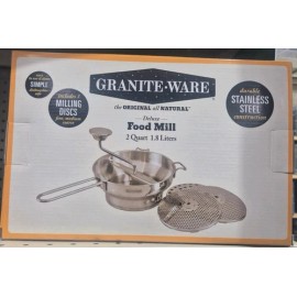 Granite Ware food mill manual~2 quarter