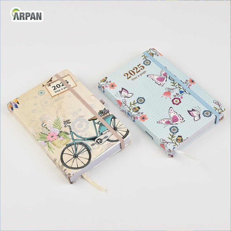 Diary 2025 Day a Page A5 Personal Organizer Diary Soft