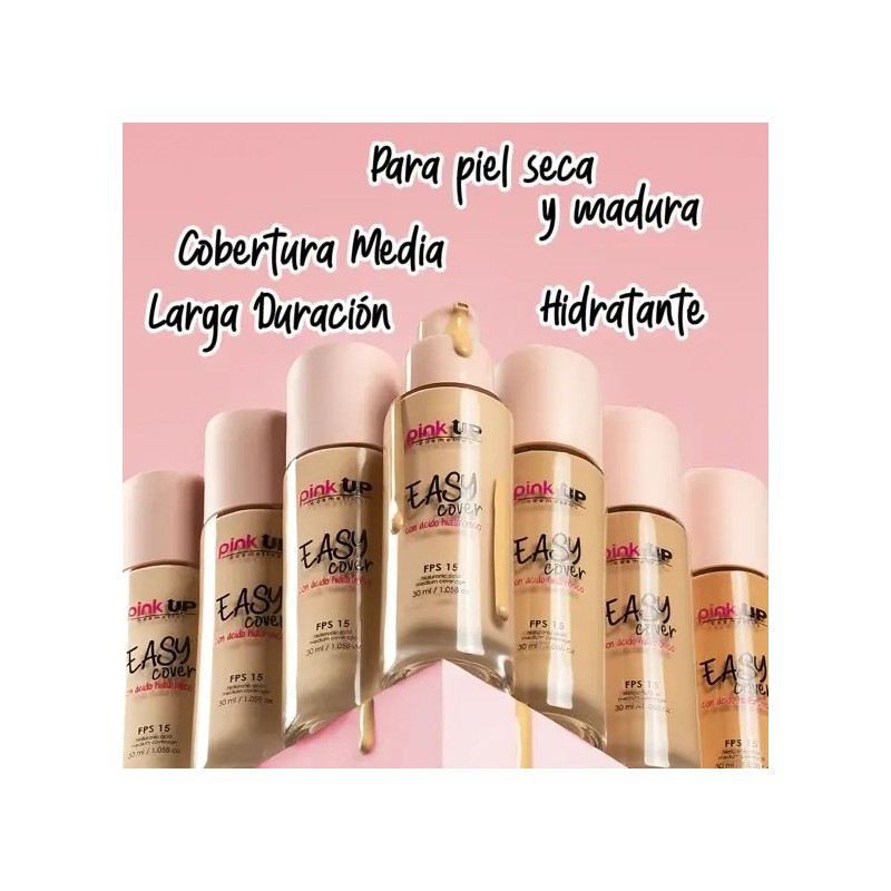Maquillaje Easy Cover + Polvo Matificante