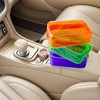 TotePrint Clear PVC Toiletry Bags in 1 Bright Colours Large