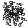 30pcs Gazebo Curtain Hooks, Plastic Shower Track Rings Multipurpose Accessories