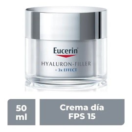 Crema Facial Eucerin Hyaluron Filler Piel Seca Fps15 50 Ml