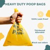Dog Poop Bags Rolls Biodegradable 100% Leak Proof Thickened Waste