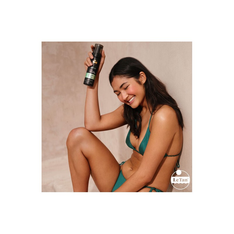 Le Tan Uber Stay Self Tanning Foam Green Base 200mL