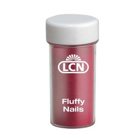 LCN Fluffy Nails Red 3 Velvet Effect Finish 8G