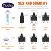 Tiooka 30Amp Thermal Circuit Breaker Assortment Kit Push Button Manual
