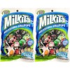 Milkita 2 BAGS Milkita Milk Lollipops 15 pcs 6.08oz Banana Melon Strawberry Chocolate