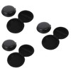 OSALADI 6pcs Black Earphone Storage Cases Headset Bags Zipper for