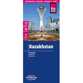 Reise Know-How Landkarte Kasachstan / Kazakhstan (1:2.000.000): reiß- und wasserfest (world mapping project)