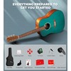 Vangoa Dreadnought Acoustic Guitar Kit, Full Size 6 String Guitarra