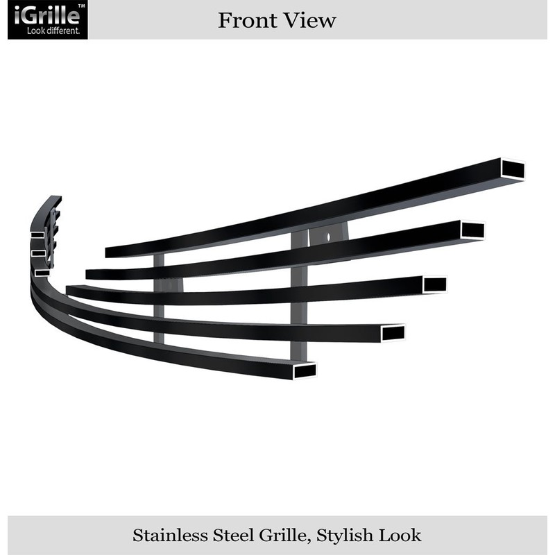 APS Compatible with 2012-2014 Camry Stainless Steel Black Billet Grille