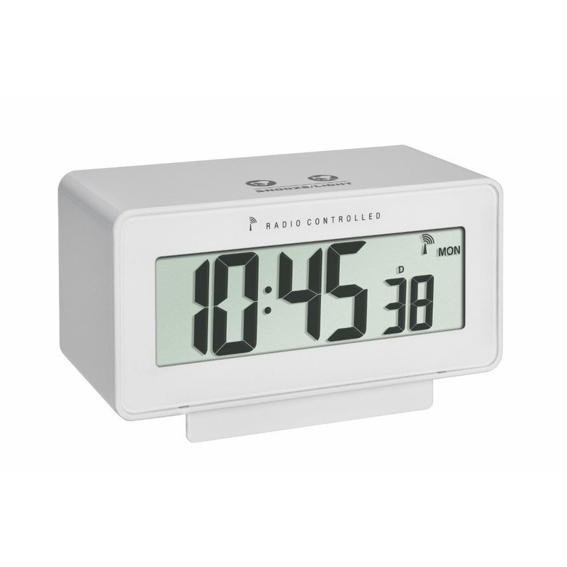 TFA 60.2544.02 Radio-Controlled Alarm Clock