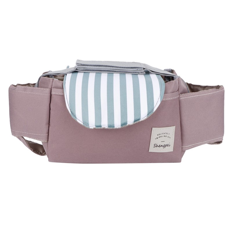 Baby Stroller Hanging Bag Organizer Universal Cup Holder Storage Bag