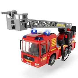 DICKIE TOYS Light & Sound SOS Fire Engine Vehicle (with Working Pump)