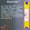 Original Satya Nag Champa Blessings Incense Sticks | with M&J