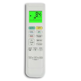 Replacement Remote Control for DAIKIN AC Air Conditioner Mini Split ARC480A6 ARC480A8 ARC480A1 ARC480A7 FTX12NMVJU FTX24NMVJU FTXN09NMVJU FTK18NMVJU FTX18NMVJU FTK12NMVJU FTX15NMVJU Backlight