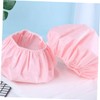 FOMIYES 2pcs Eva Shower Caps Thicken Elastic Bathing Hats Breathable