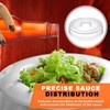 Burbell 200 Pcs Dripper Insert Orifice Reducers Hot Sauce Bottles,