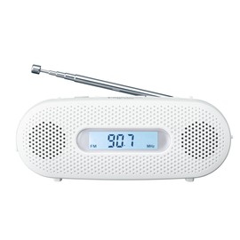 Panasonic FM-AM 2-Band Receiver, White, RF-TJ20-W