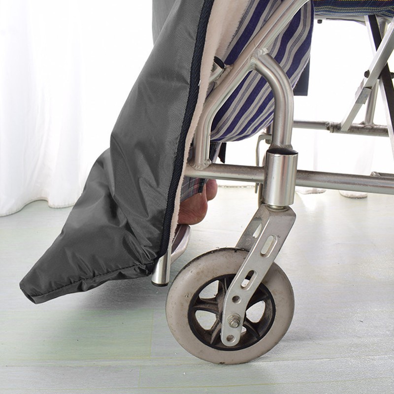 Wheelchair Blanket Thickened Waterproof Soft Washable Keep Warm Half Wrapped