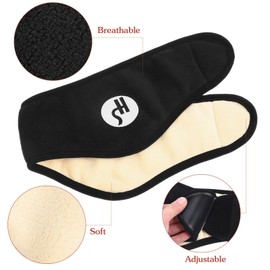 CALLARON Soundproof Sleep Ear Muffs, Ear Warmer Headband 2 in 1 Sleeping Eye Mask and Earmuff Noise Reduction Cancelling Earmuff Ear Covers for Yoga Meditation