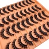SISIYDY Fluffy Lashes Mink 3D Cat Eye Dramatic Thick Volume