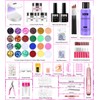 Acrylic Nail Kit with Drill and UV Light, Nail Kit