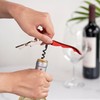 True Brands TrueTap Double Hinged Waiters Corkscrew, Top-notch Stainless Steel
