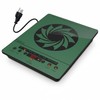 Single Burner Electric Cooktop, One Burner Ceramic Cooktop 1800W with