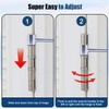 ASIEIT Door Hinge Adjustment Tool 2PCS, (0.55~0.75in & 0.9~0.98in) Multi-Size