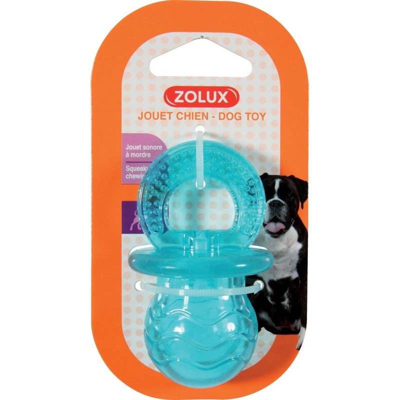 Zolux Pop Dummy Dog Toy Raspberry 4.6 x 4.2 x