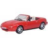 OXFORD 1/76 Mazda MX-5 Roadster NA Red Oxford Mini Car