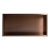 ALFI brand ABNP2412-BC Shower Niche, Brushed Copper