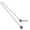 Car Dice Rear View Mirror Accessories Metal Dice for Car