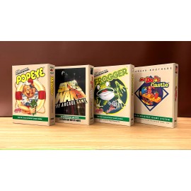 ColecoVision set of 4 REPRO BOXES - PARKER - sturdy high quality boxes