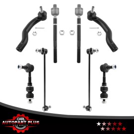 Unbranded 10pc Front & Rear Sway Bar + Tie Rod Kit for 2006 2007 2008- 2018 Toyota RAV4