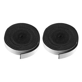 HARFINGTON 2pcs Smoker Gasket Seals 12FT 3/4" x 1/8" High Temp Grill Gasket Replacement High Heat BBQ Gasket Tape BBQ Smoker Gasket Self Stick Felt for Smokers BBQ Lid