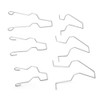 6pcs Steel Headlight, Car Bulb Retaining Spring Clip Bulb Retaining