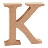 VBS Wooden Letters MDF 8 x 1.5 cm Untreated Letter