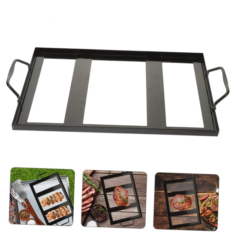 Outanaya Salt Block Holder Restaurant Salt Plate Support BBQ Tools