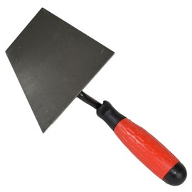 180mm Long Bucket Trowel Brick Block Laying with Rubber Soft Grip Handle