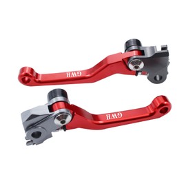 Adsspro Motorcycle Billet Foldable Brake Clutch Lever Handle CNC Aluminum Pivot for CRF250R 2007-2021 CRF450R 2007-2020 CRF450RX 2017-2020 CRF250RX 2019-2023 Dirt Pit Bike Motocross Motorbike