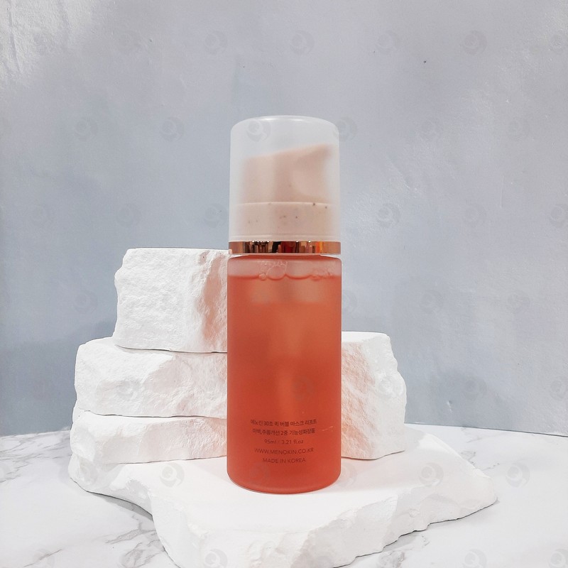 Menokin 30 Second Quick Bubble Pack Mask 95ml Lift Collagen