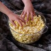 Nostalgia Electric Non Stick Stirring Popcorn Maker for 8 Cups