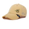 Goorin Bros. Women's Adjustable Track Caps with Embroidery, Yellow (Honey