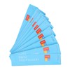 400pcs Blue Thin Dental Articulating Paper Double Side Bite Paper