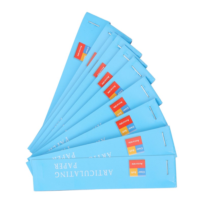 400pcs Blue Thin Dental Articulating Paper Double Side Bite Paper