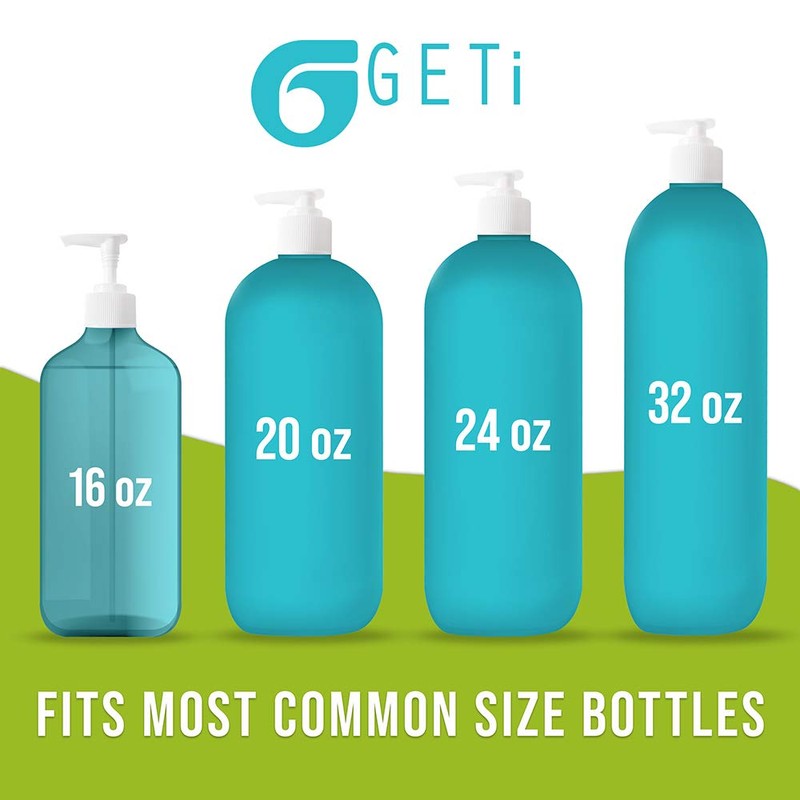 GETi Small 2cc Discharge Pump Dispenser- 4 Pack Teardrop -